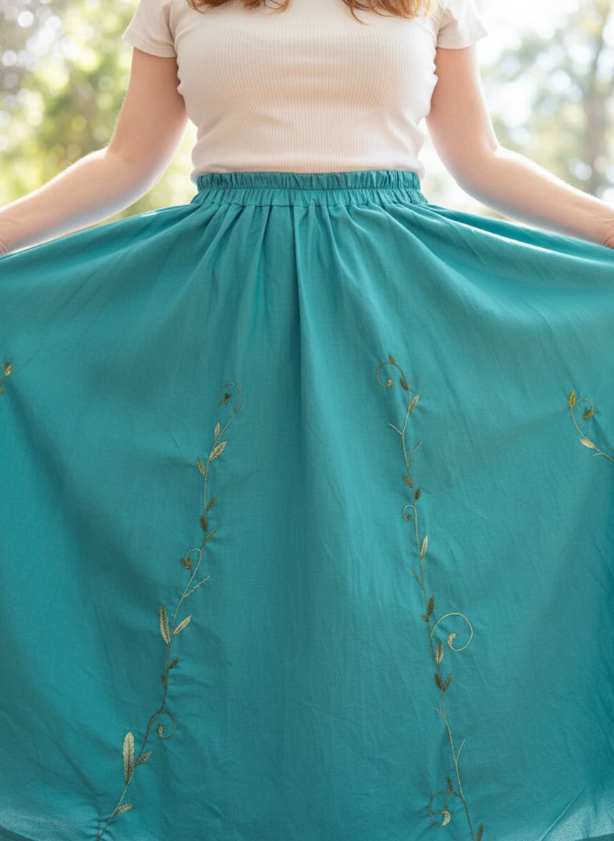 kombinace tyrkysová a bílá